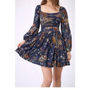 Caroline Constas
Caroline Constas Navy Floral Mini Dress
100% Cotton